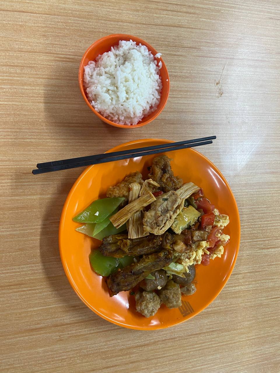 湖北省图书馆食堂饭菜